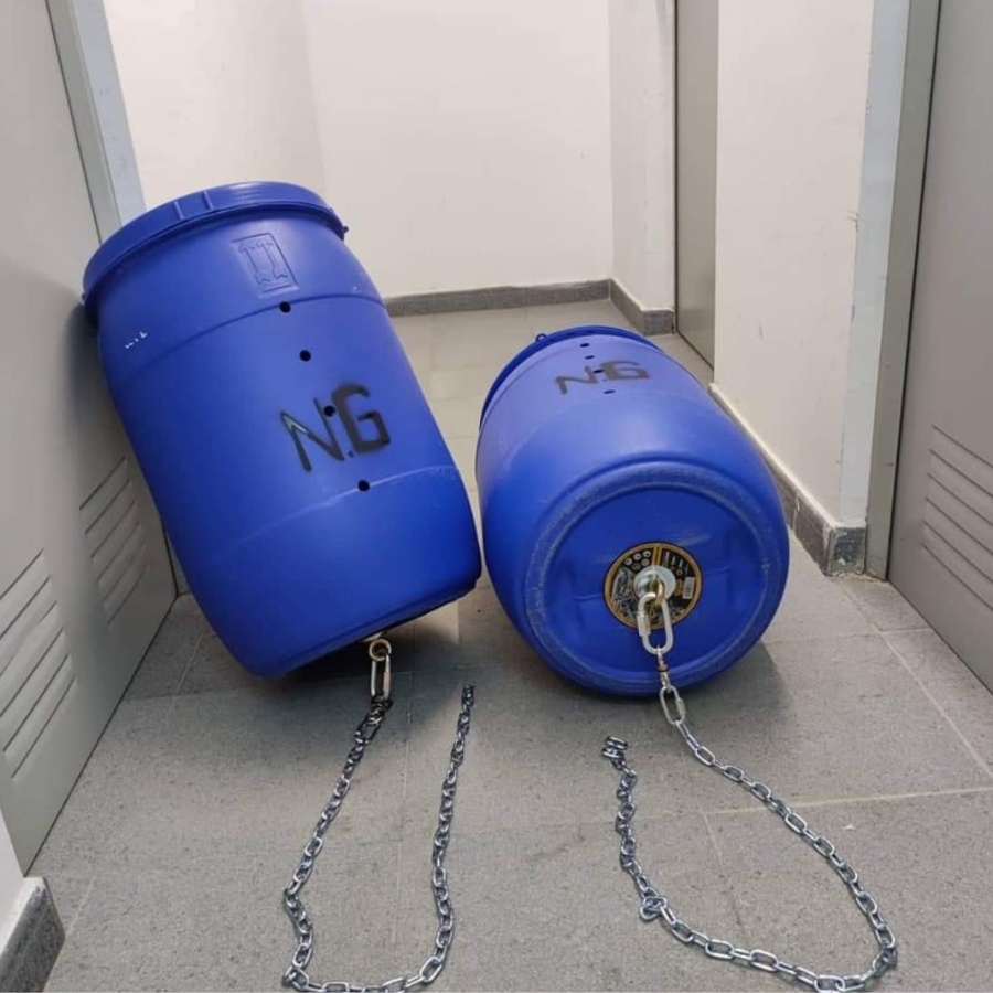 Comedero de 60 litros de suelo