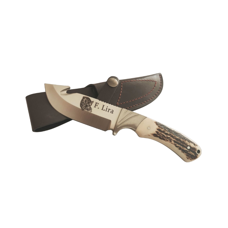 Cuchillo para caza en acero inoxidable