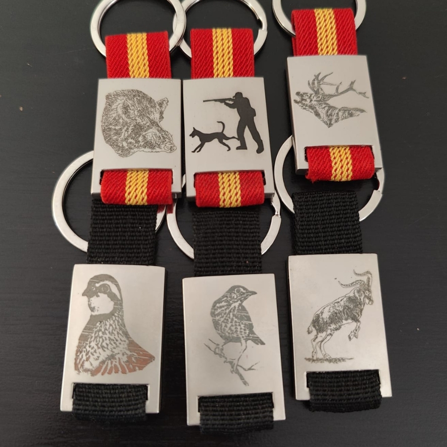 Llaveros de caza