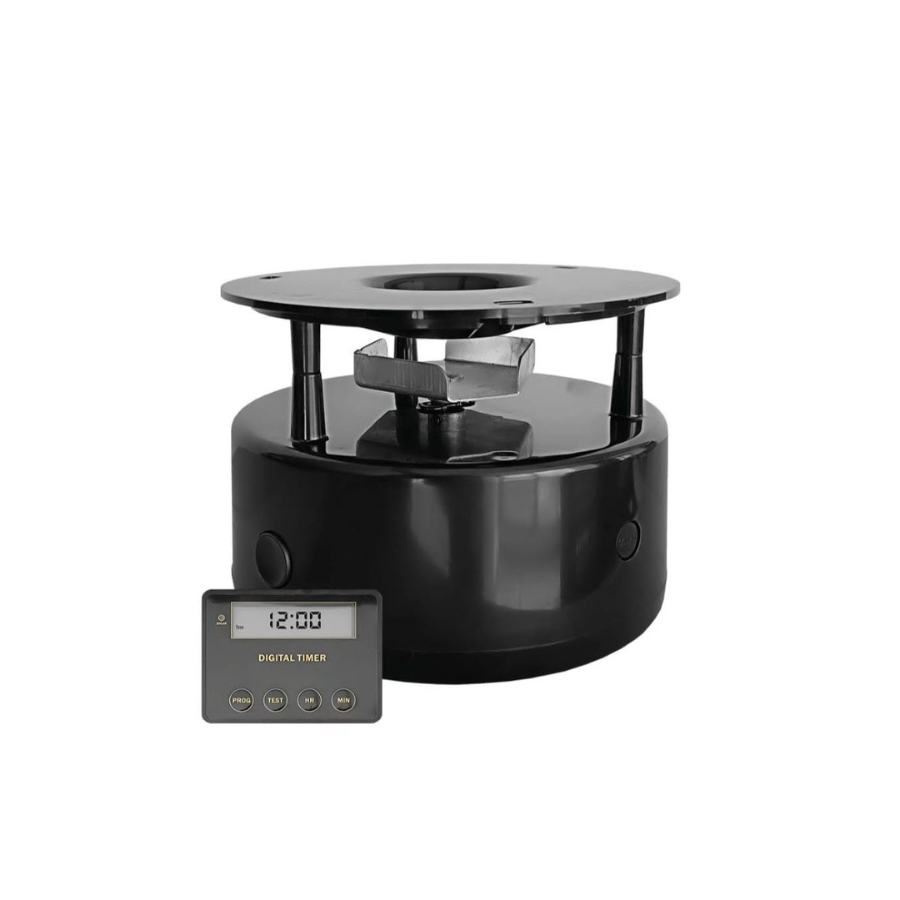 Comedero con dispensador automático digital