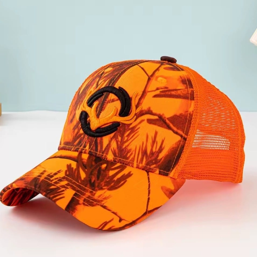 Gorra naranja Rejilla